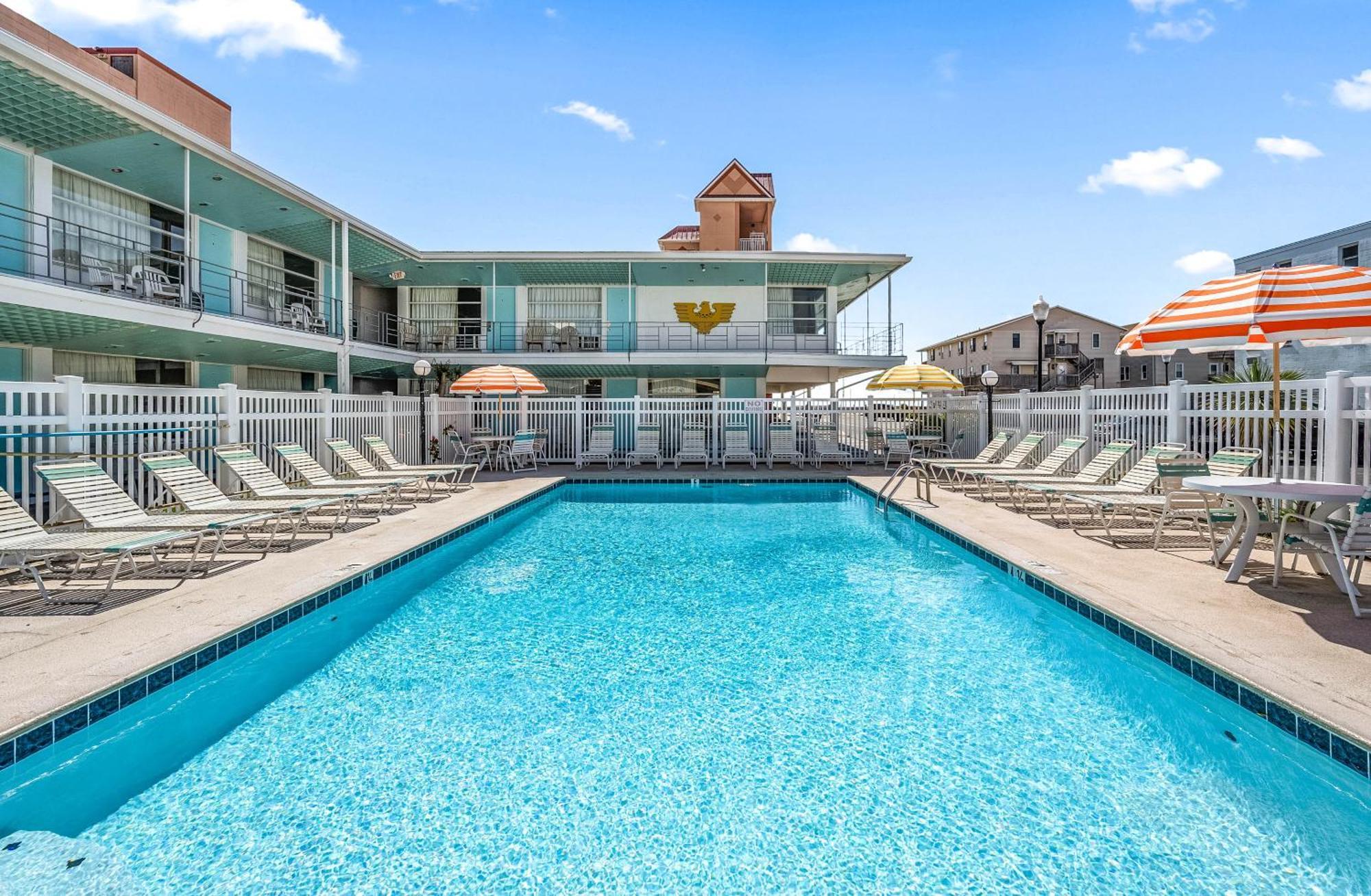 Eden Roc Motel オーシャン・シティ エクステリア 写真